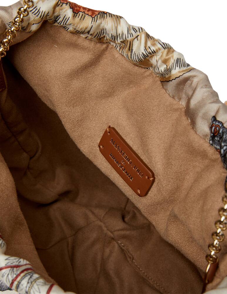 rinascente Mantero 1902 The Disco Bag - Tropical Tassels mini bucket bag