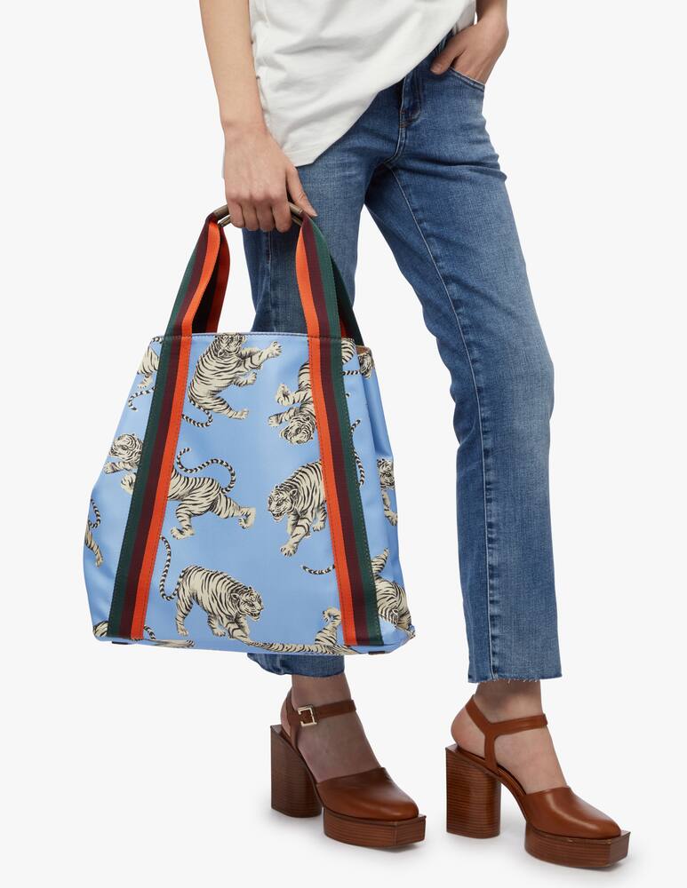 rinascente Mantero 1902 Honey Tiger borsa shopper