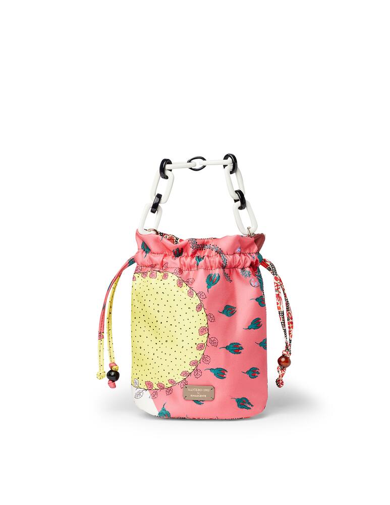 rinascente Mantero 1902 Flower Sun mini bucket bag