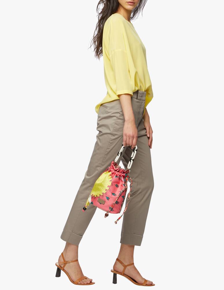 rinascente Mantero 1902 Flower Sun mini bucket bag