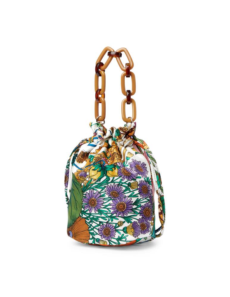 rinascente Mantero 1902 Bouquet mini bucket bag