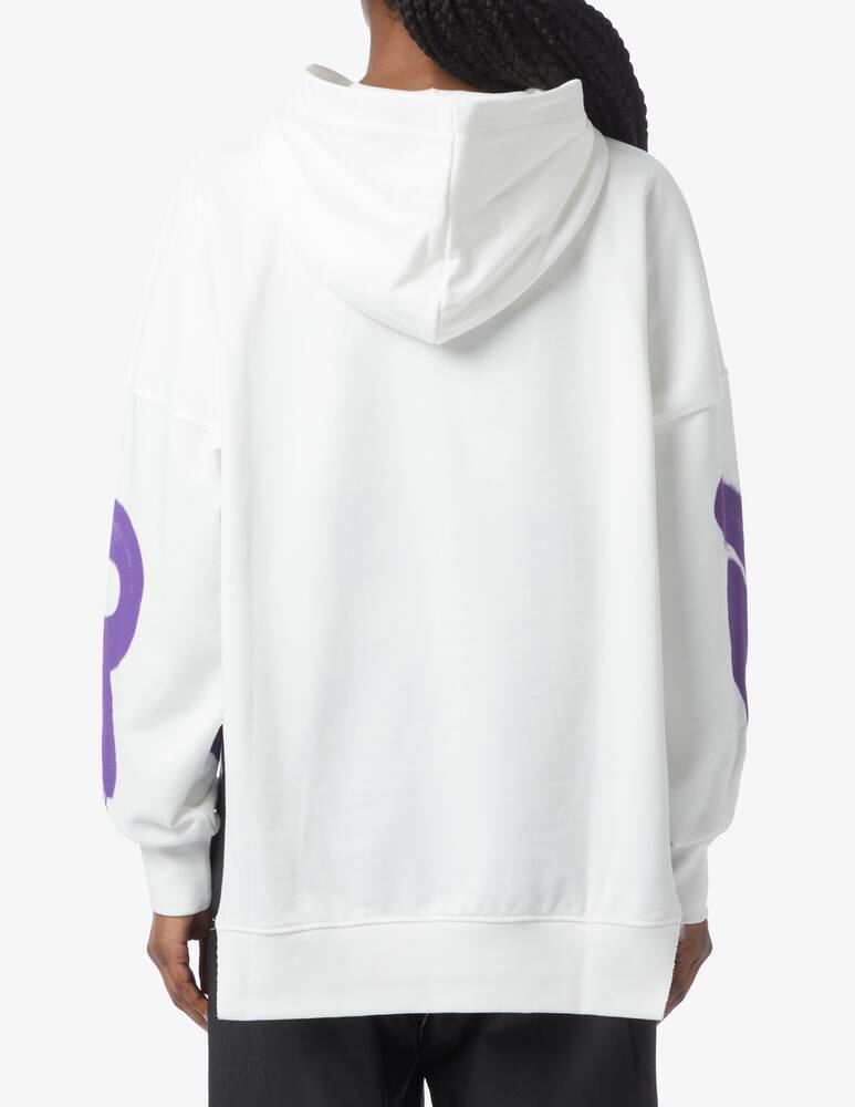 rinascente Disclaimer Felpa cappuccio over con scritta