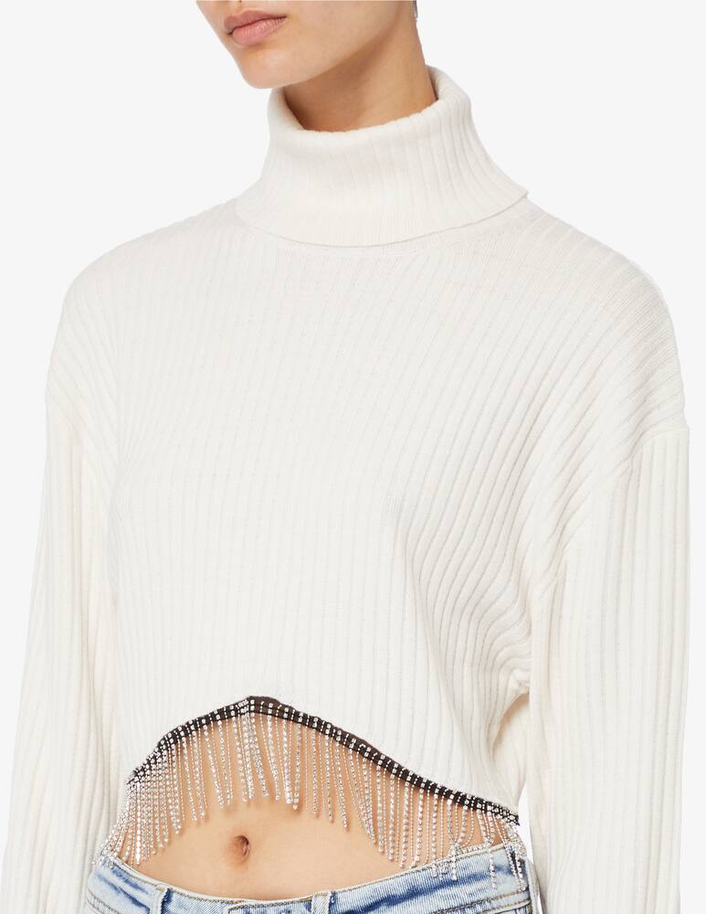 rinascente Jaycì T-shirt crop crystal