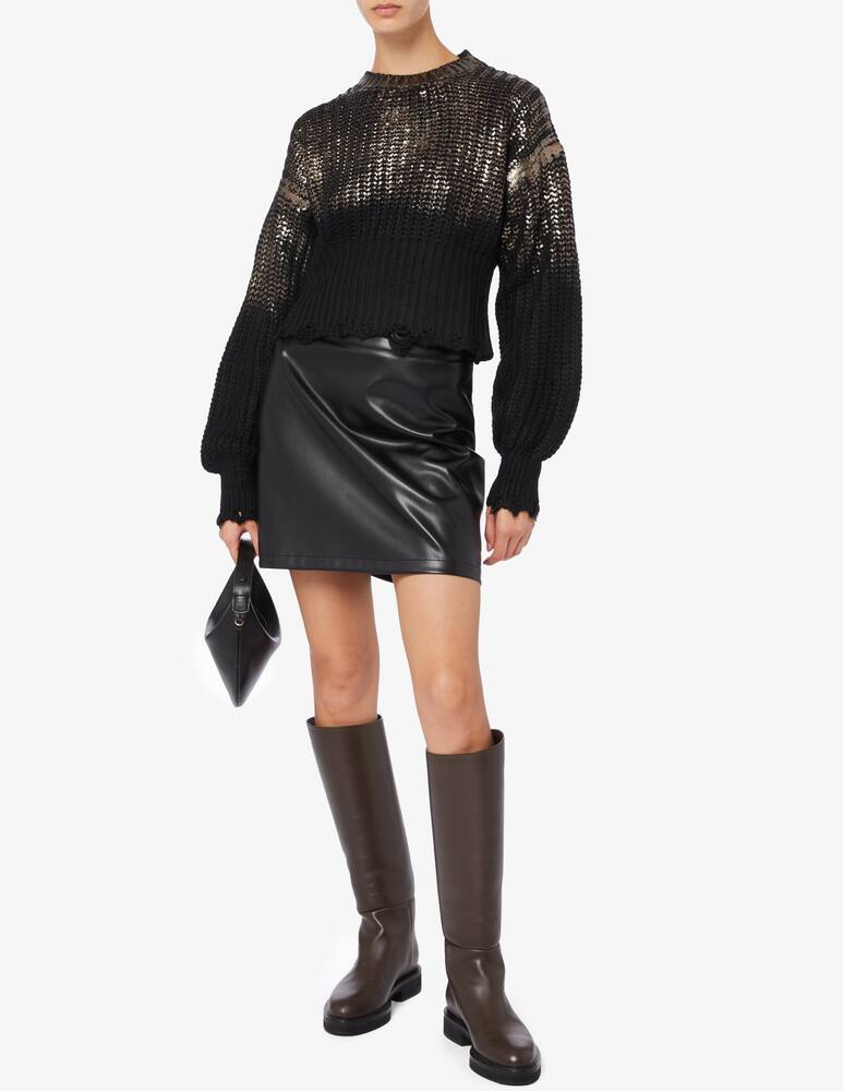 rinascente Jaycì Maglione spalmato crop