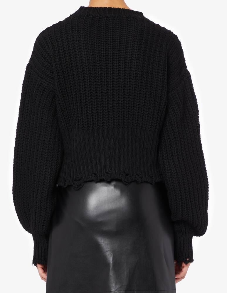 rinascente Jaycì Maglione spalmato crop