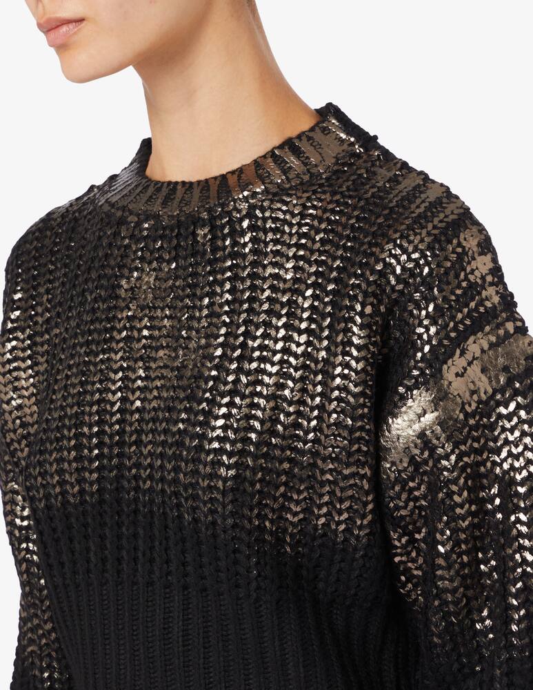 rinascente Jaycì Maglione spalmato crop