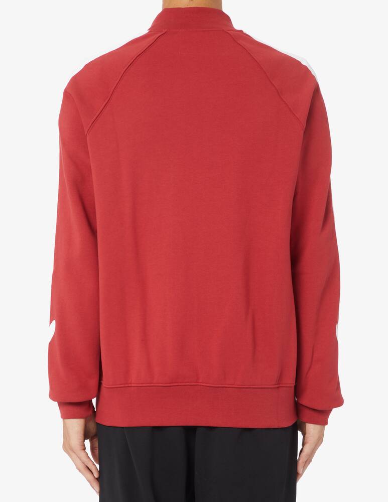 rinascente Disclaimer Felpa con cerniera lettering tape