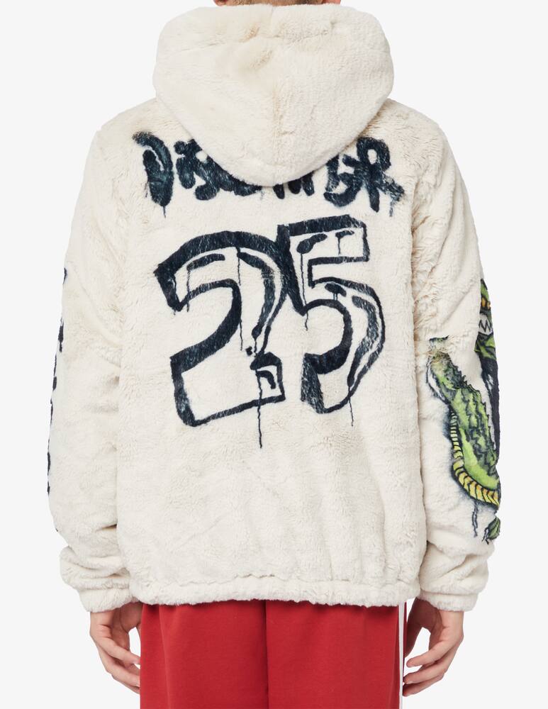 rinascente Disclaimer Eco fur crocodile jacket