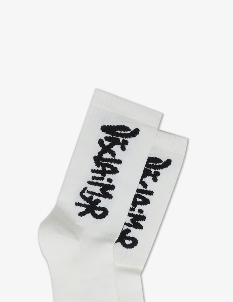 rinascente Disclaimer Lettering socks