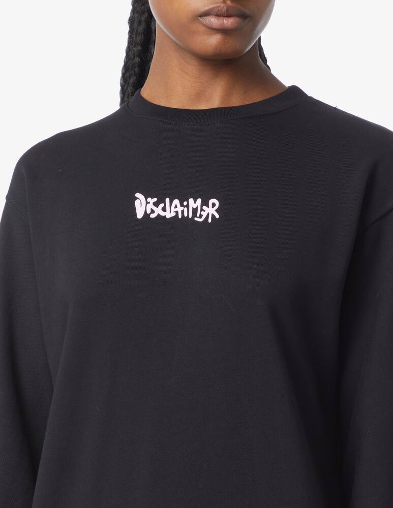rinascente Disclaimer Cotton crewneck sweatshirt
