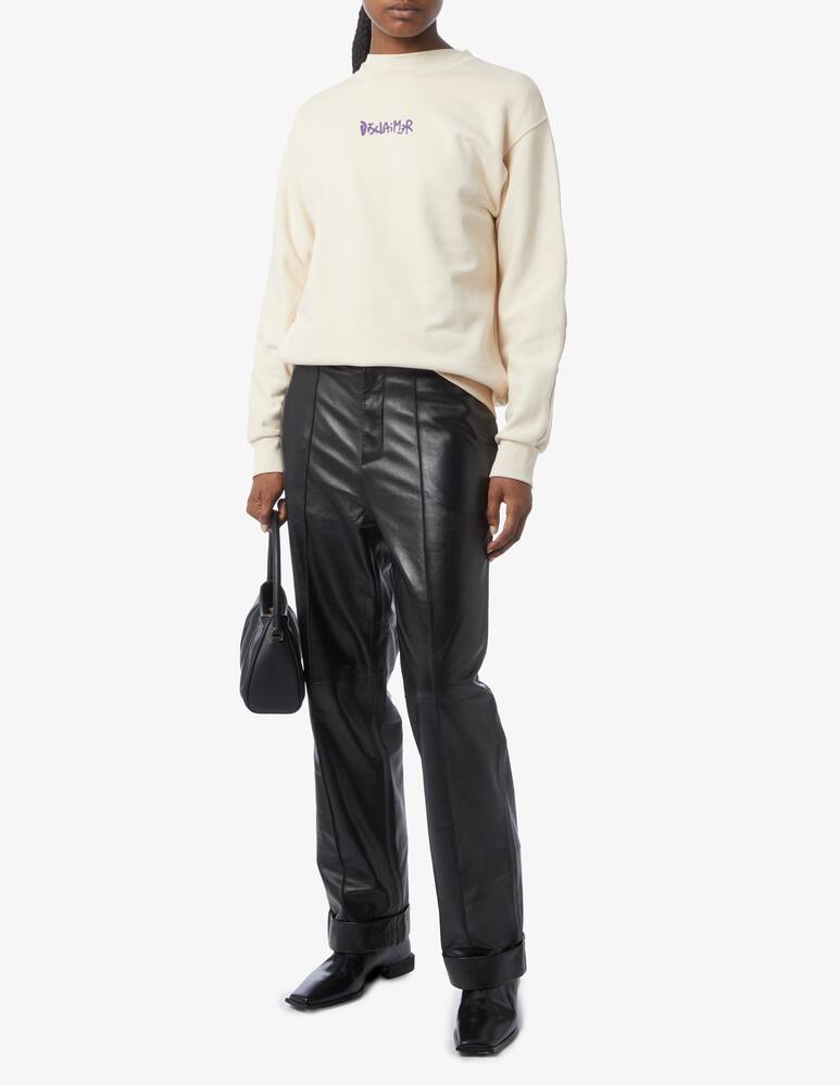 rinascente Disclaimer Cotton crewneck sweatshirt