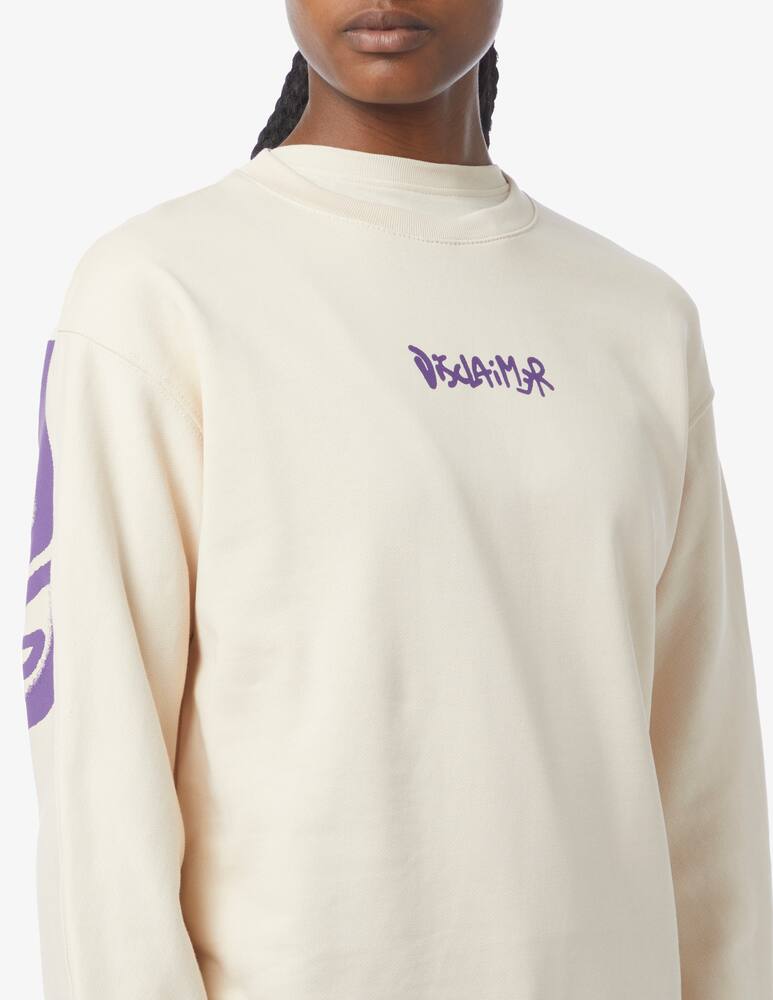 rinascente Disclaimer Cotton crewneck sweatshirt