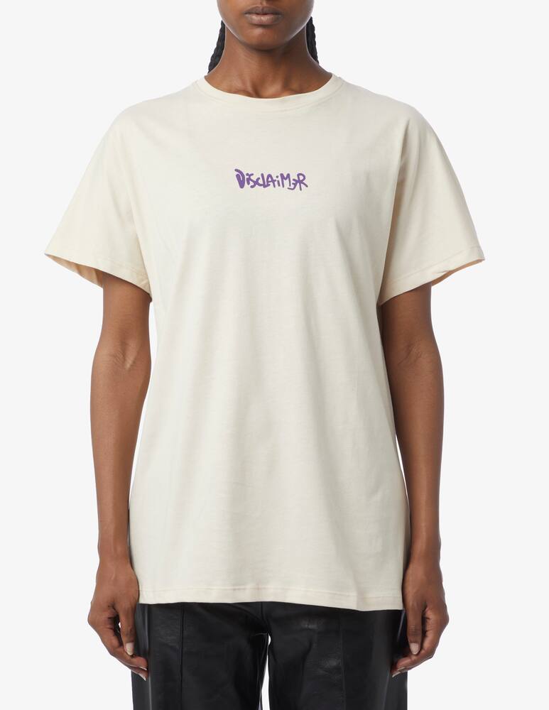 Disclaimer T-shirt basica in cotone - immagine 1 Disclaimer T-shirt basica in cotone - immagine 1