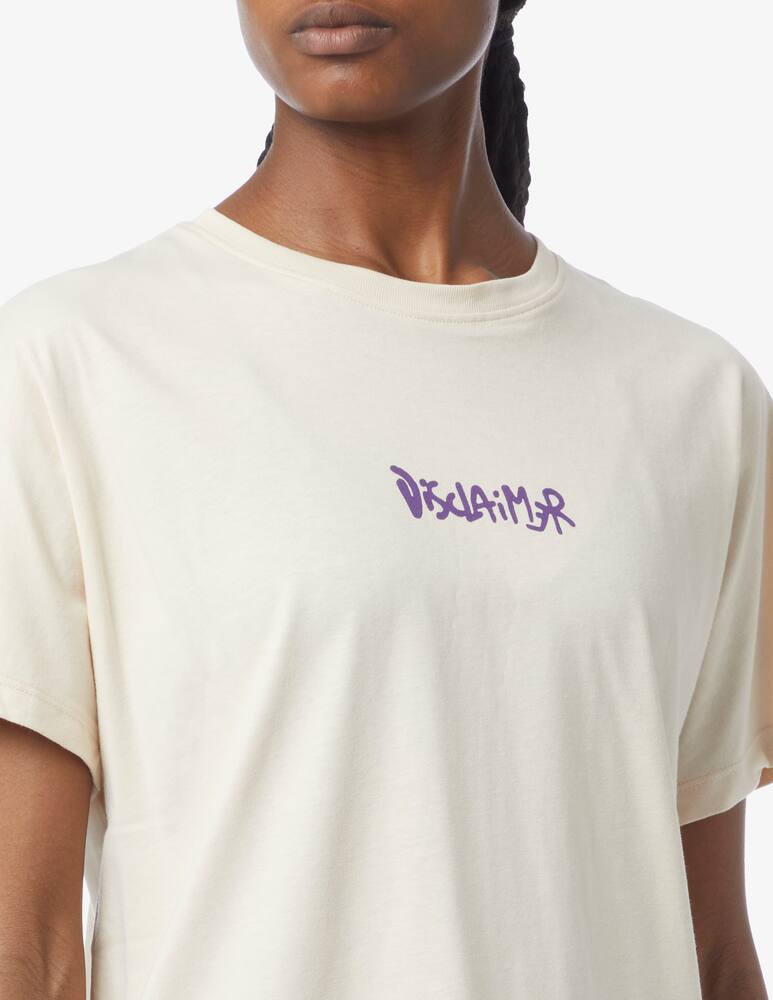 Disclaimer T-shirt basica in cotone - immagine 4 Disclaimer T-shirt basica in cotone - immagine 4