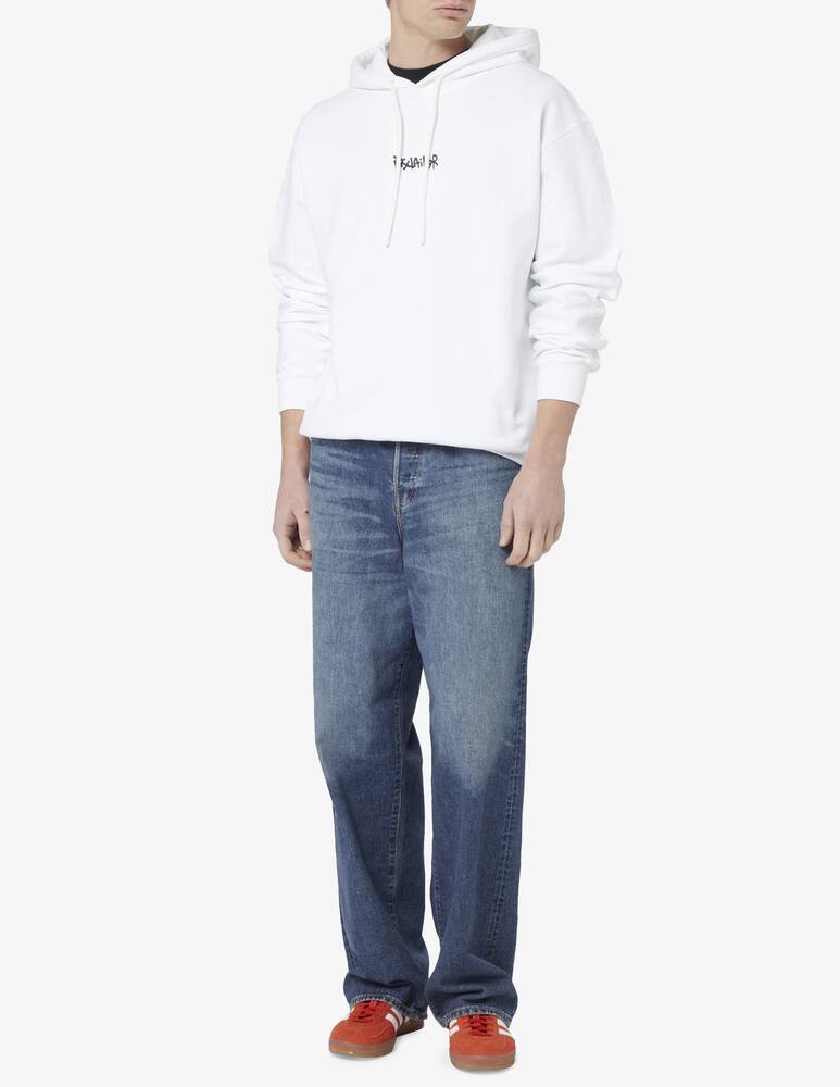 rinascente Disclaimer Felpa con cappuccio graffiti retro