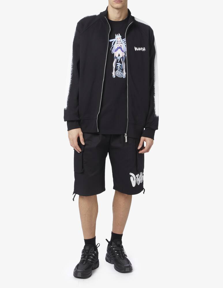 rinascente Disclaimer Felpa con cerniera tape