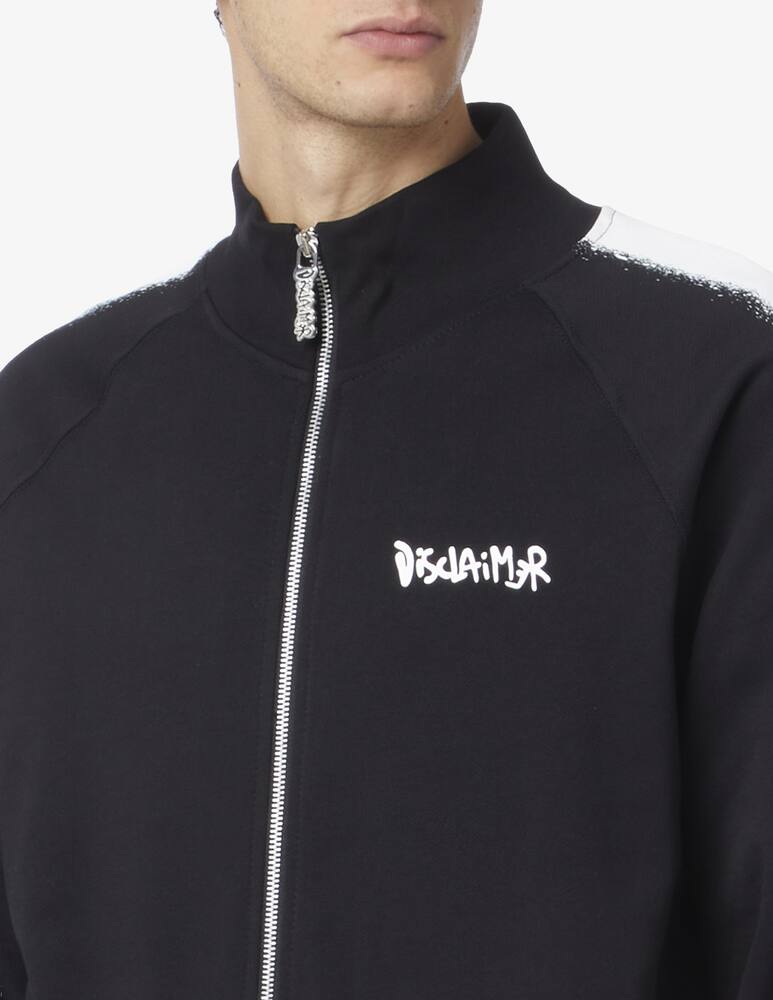 rinascente Disclaimer Felpa con cerniera tape