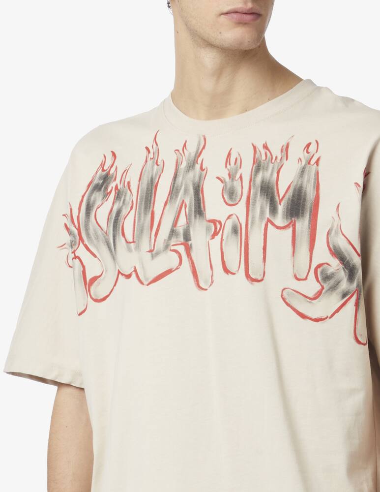 rinascente Disclaimer Maglietta fiamme