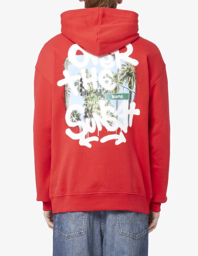 rinascente Disclaimer Hoodie over the sunset