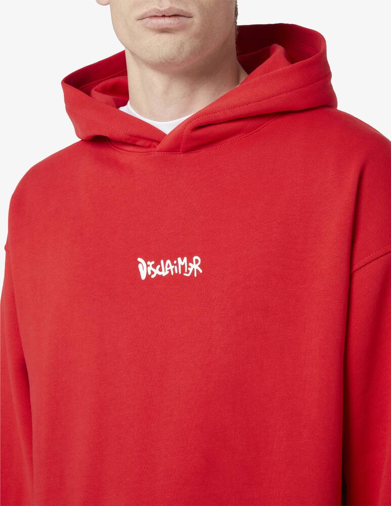 rinascente Disclaimer Hoodie over the sunset