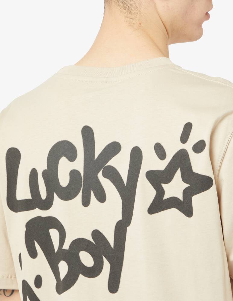 rinascente Disclaimer Lucky boy retro t-shirt