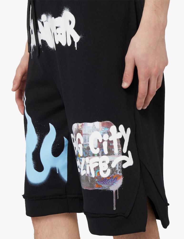 rinascente Disclaimer Big city life sweatshorts