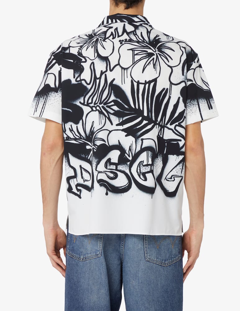 rinascente Disclaimer Camicia maniche corte fiori