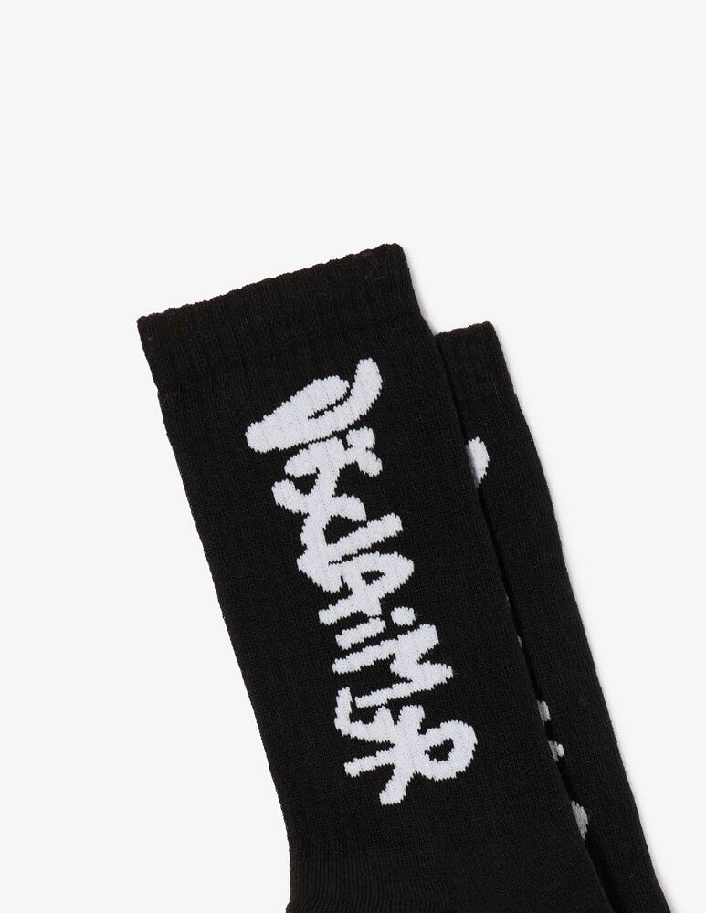 rinascente Disclaimer Socks lettering