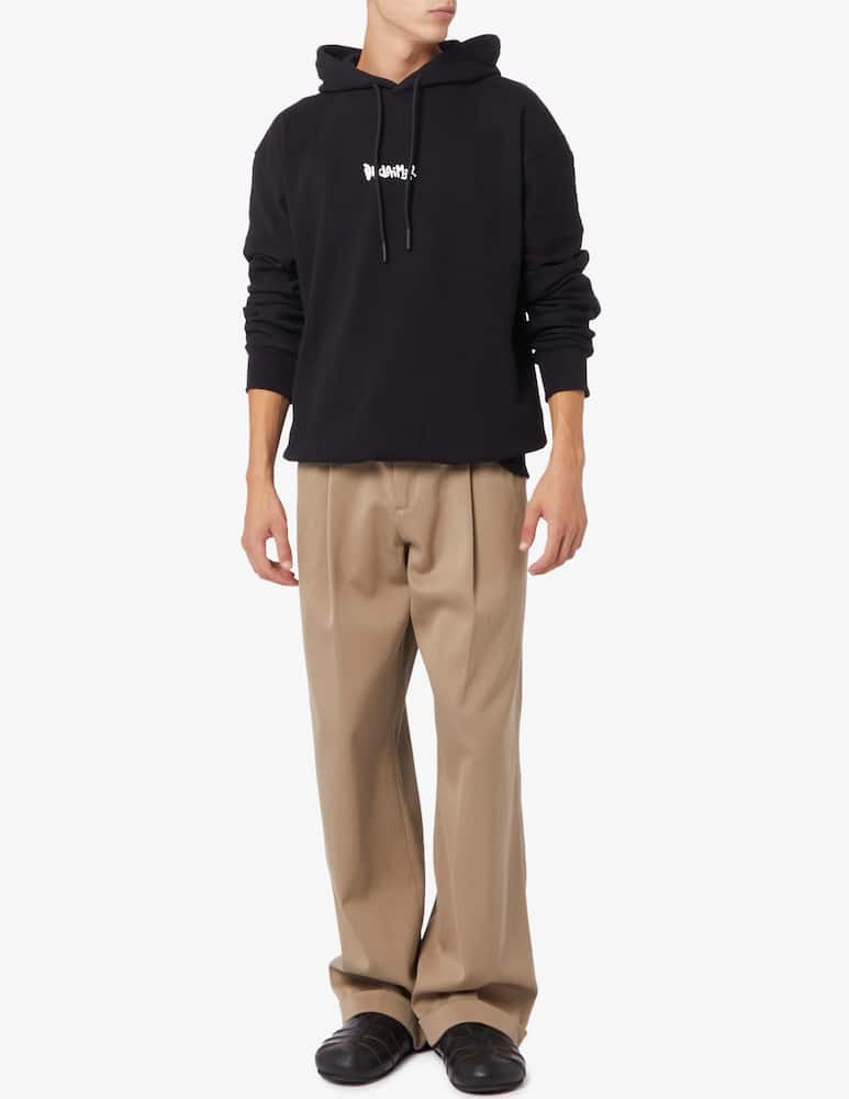 rinascente Disclaimer Felpa con cappuccio lettering graffiti back