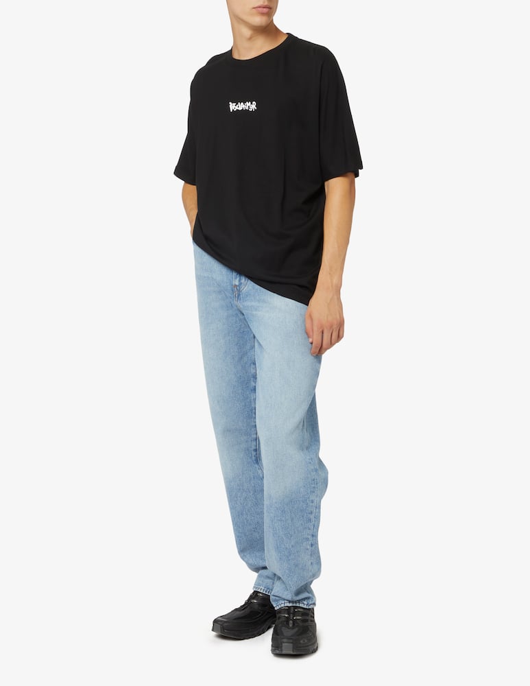 rinascente Disclaimer Maglietta lettering graffiti back