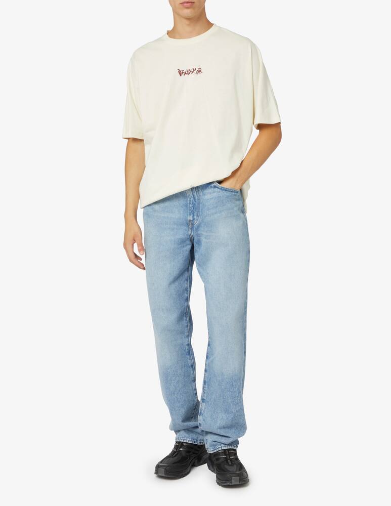 rinascente Disclaimer Lettering graffiti back t-shirt