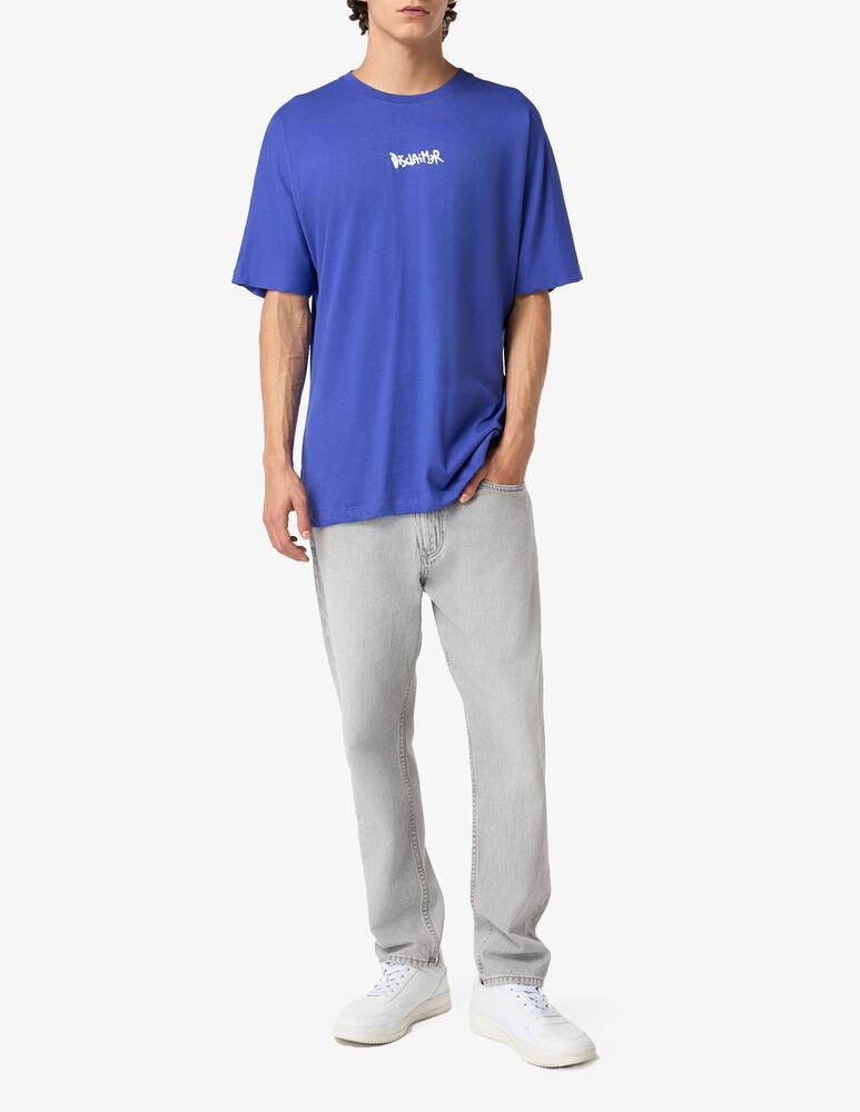 rinascente Disclaimer Maglietta lettering graffiti back