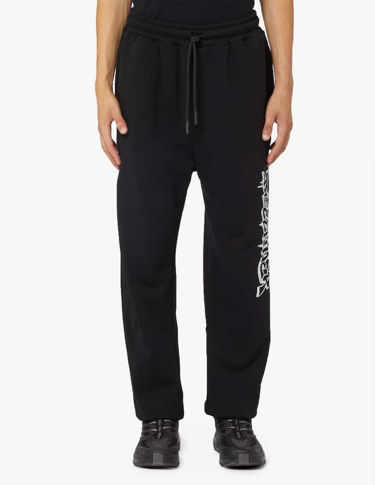 Disclaimer Pantalone tuta lettering graffiti lato - immagine 1 Disclaimer Pantalone tuta lettering graffiti lato - immagine 1