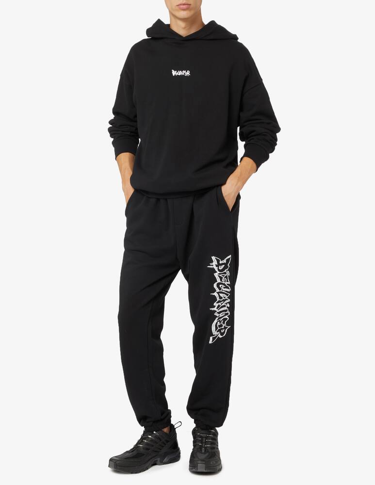 rinascente Disclaimer Pantalone tuta lettering graffiti lato