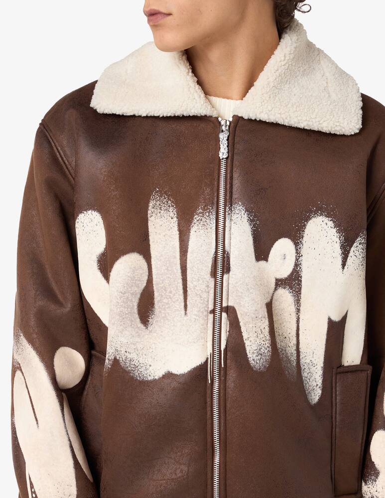 rinascente Disclaimer Montone lettering front