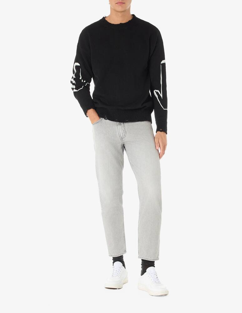 rinascente Disclaimer Maglia lettering back