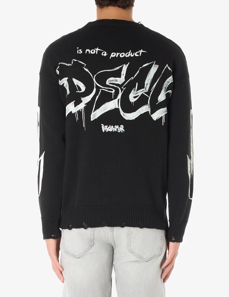 rinascente Disclaimer Maglia lettering back