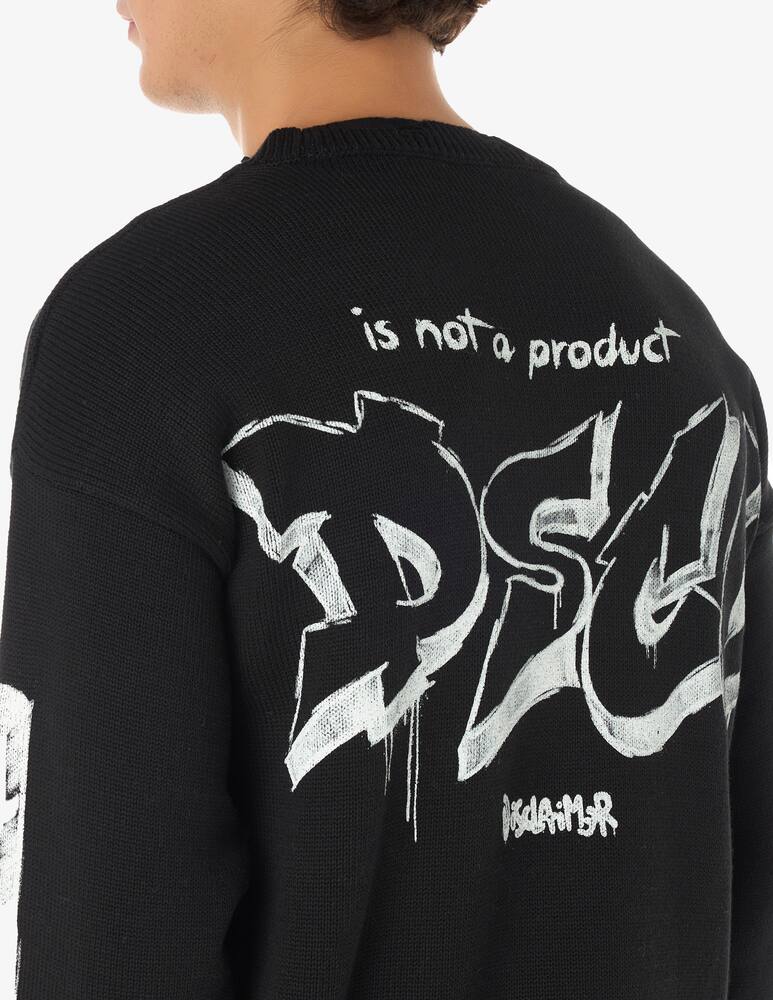 rinascente Disclaimer Maglia lettering back