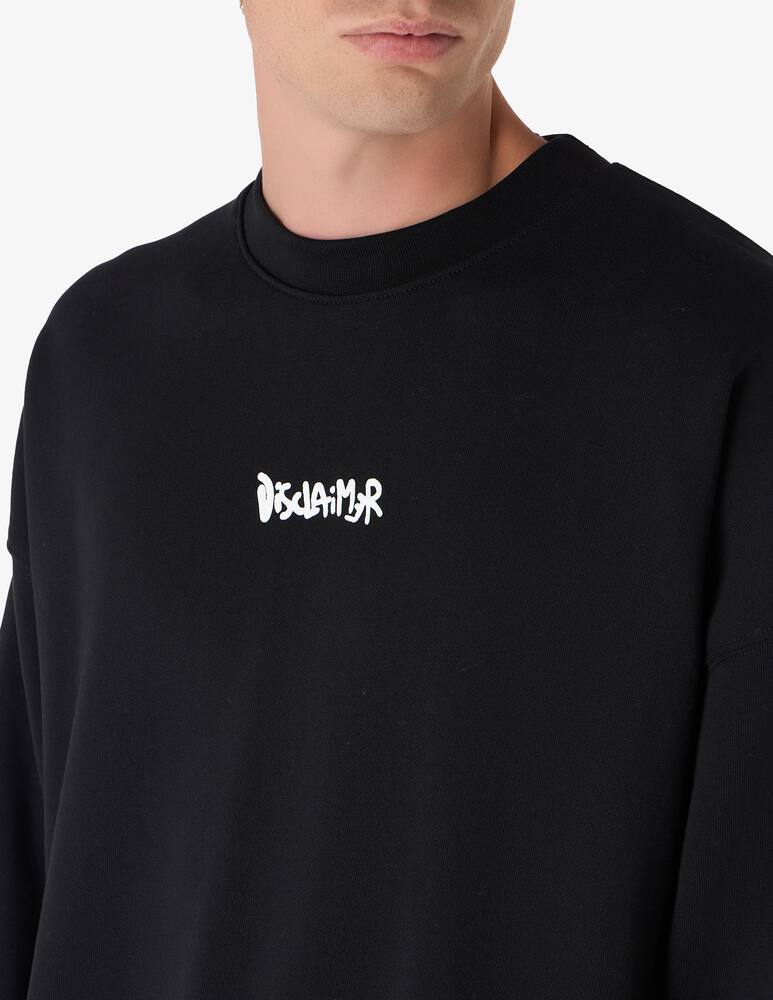 rinascente Disclaimer Over lettering front sweatshirt
