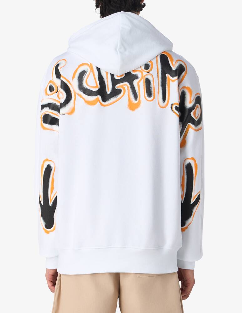 rinascente Disclaimer Felpa cappuccio graffiti