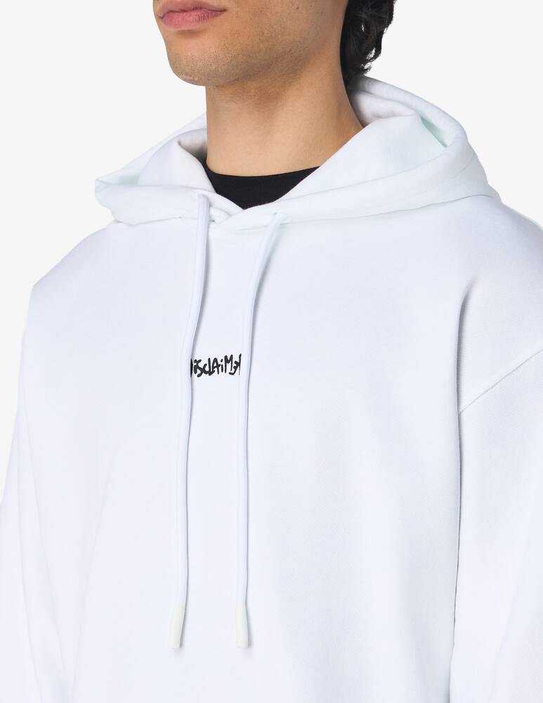 rinascente Disclaimer Felpa cappuccio graffiti