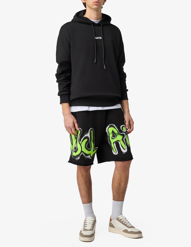 rinascente Disclaimer Felpa graffiti retro