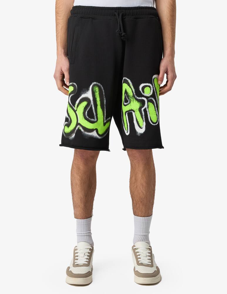 Disclaimer Bermuda graffiti shorts - picture 1 Disclaimer Bermuda graffiti shorts - picture 1