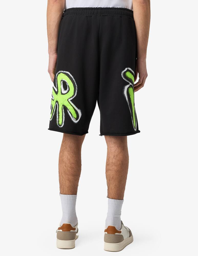 rinascente Disclaimer Bermuda graffiti shorts