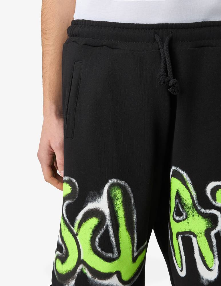 rinascente Disclaimer Bermuda graffiti shorts