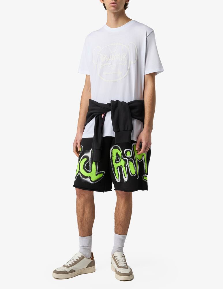 rinascente Disclaimer T-shirt lettering orsetto