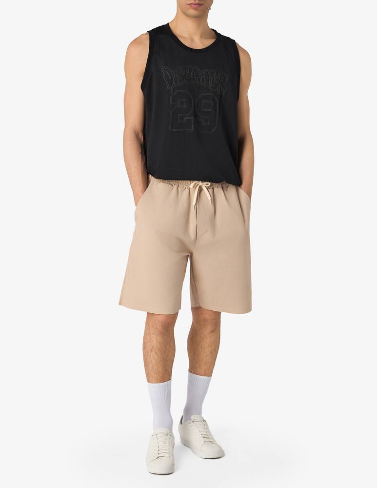 rinascente Disclaimer Canotta mesh lettering