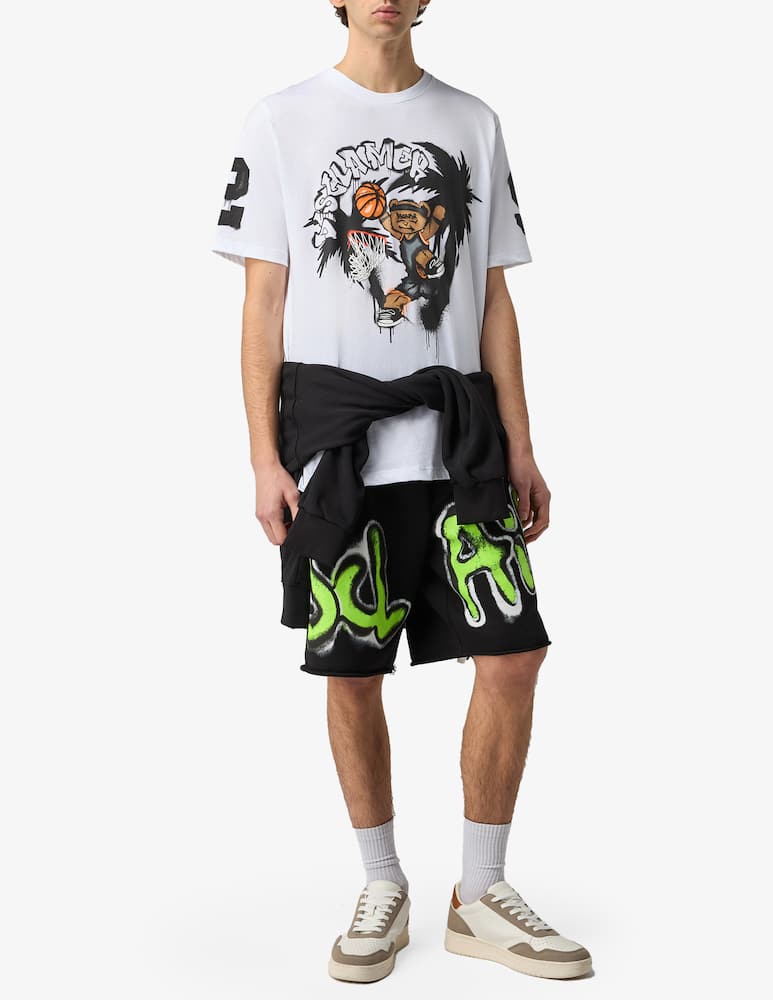 rinascente Disclaimer Lettering bear t-shirt