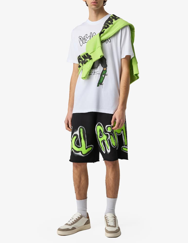 rinascente Disclaimer Teddy print t-shirt