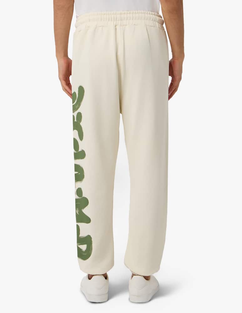 rinascente Disclaimer Lettering spray trousers